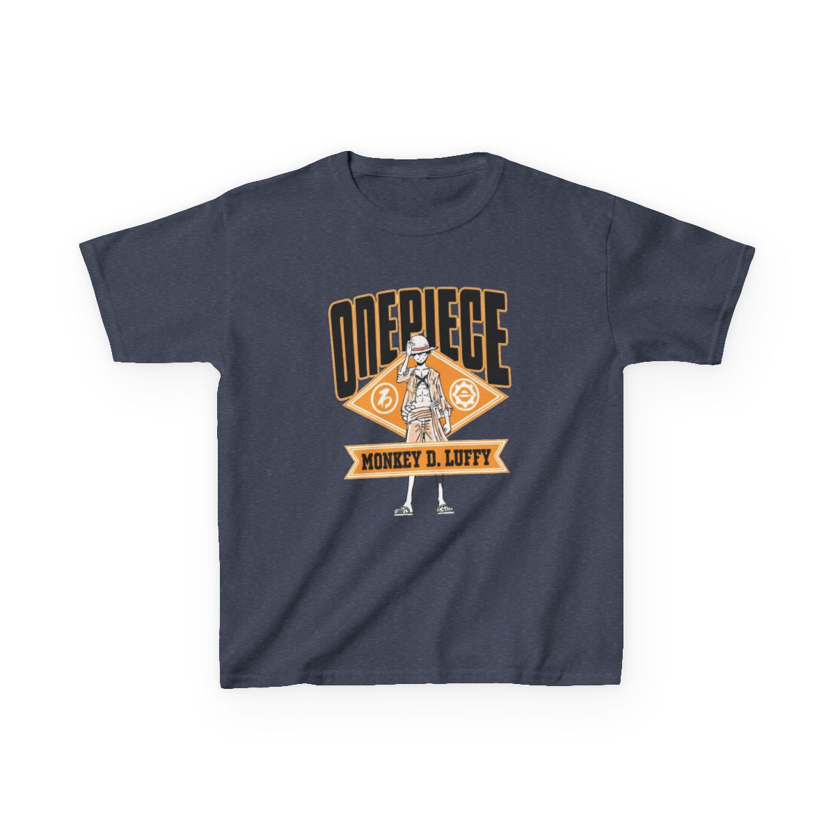 One Piece - Monkey D. Luffy One Piece Youth T-shirt - alternate angle 2, merchandise