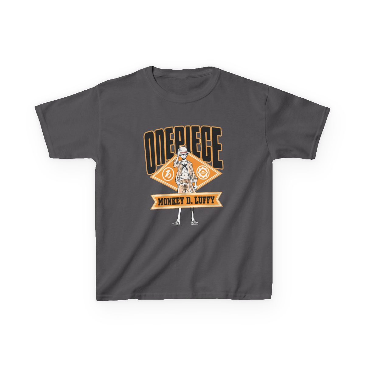 One Piece - Monkey D. Luffy One Piece Youth T-shirt - alternate angle 2, merchandise
