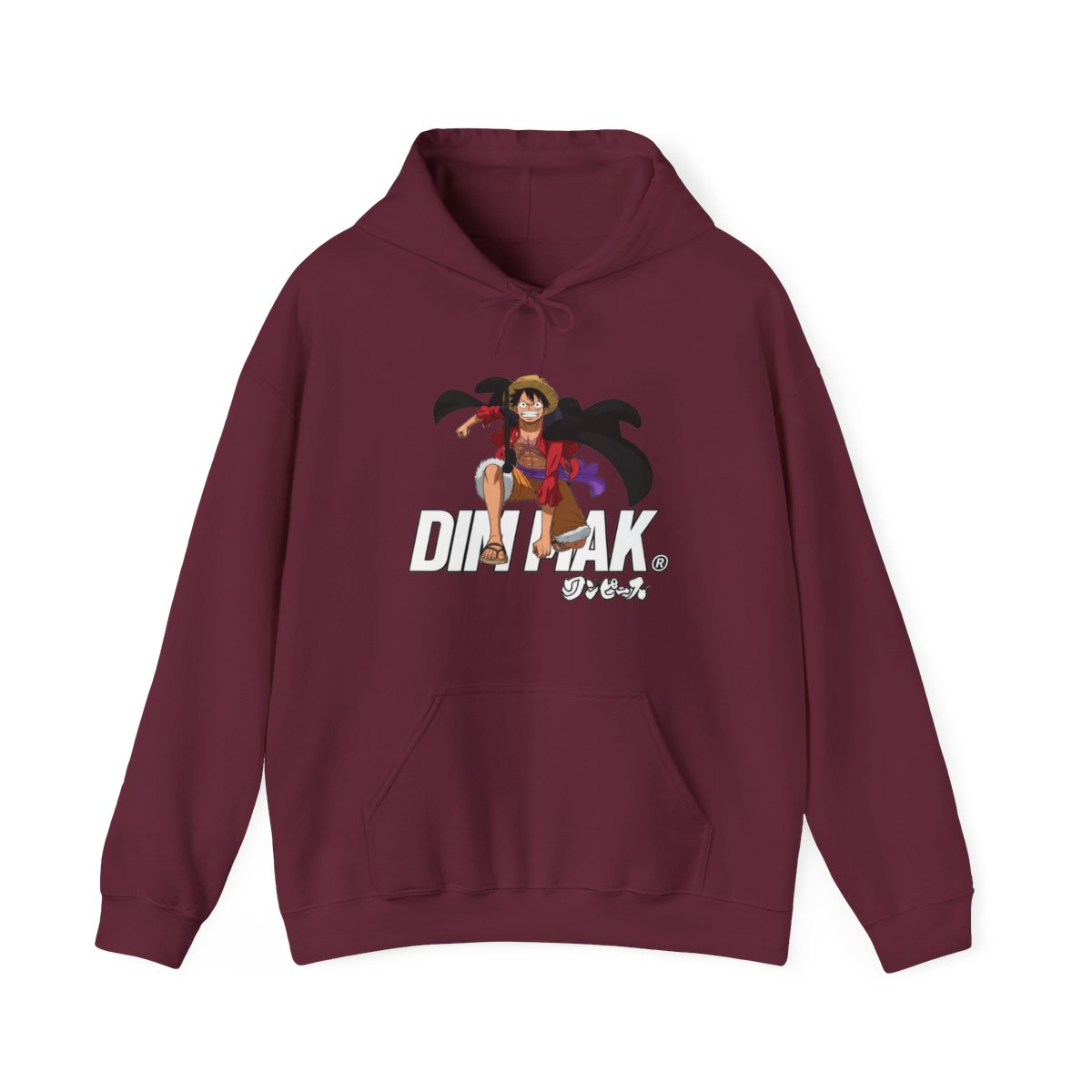 One Piece x Dim Mak - Luffy Hoodie - alternate angle 4, merchandise