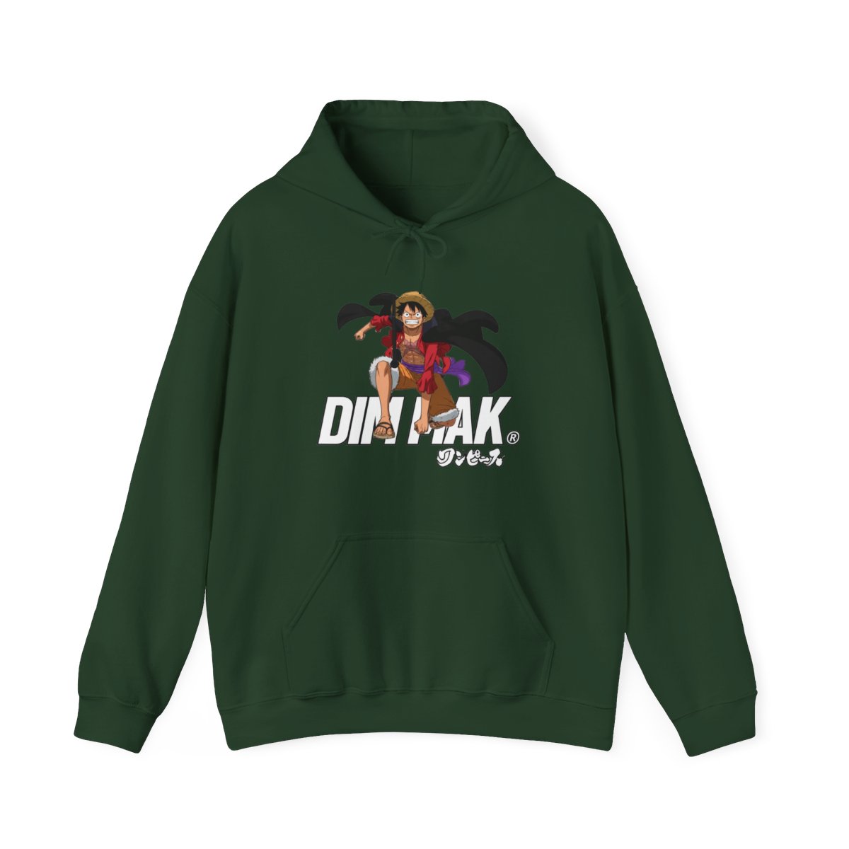 One Piece x Dim Mak - Luffy Hoodie - alternate angle 5, merchandise