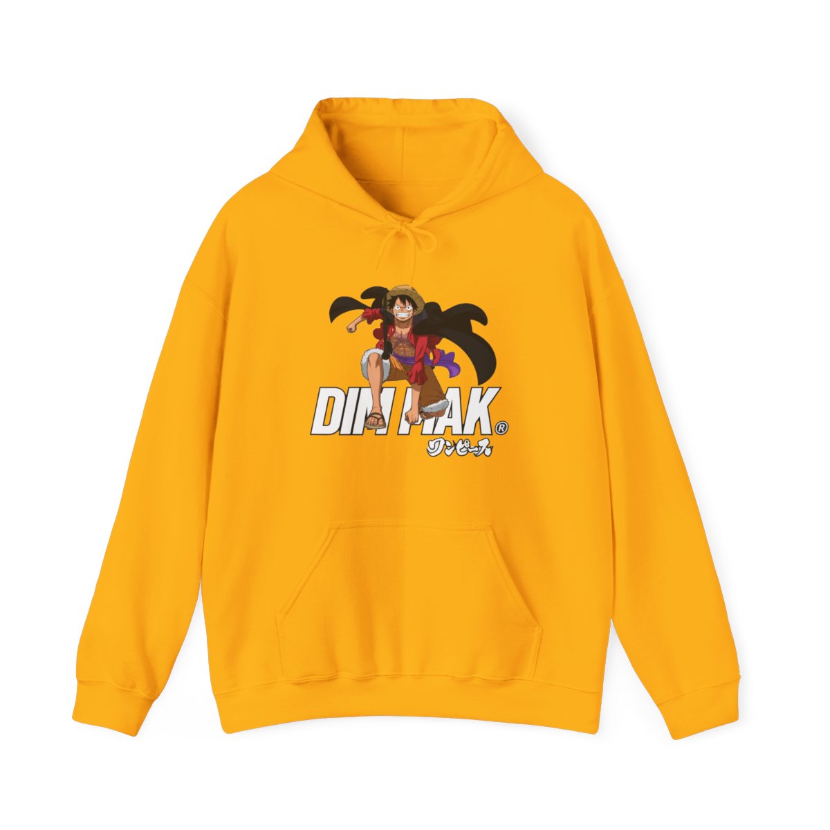 One Piece x Dim Mak - Luffy Hoodie - alternate angle 3, merchandise