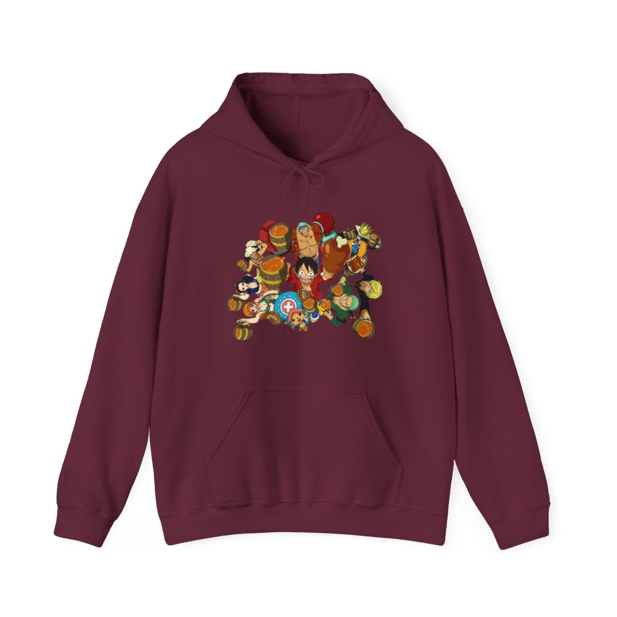 One Piece - Cast Cheers Hoodie - Crunchyroll Exclusive - alternate angle 5, merchandise