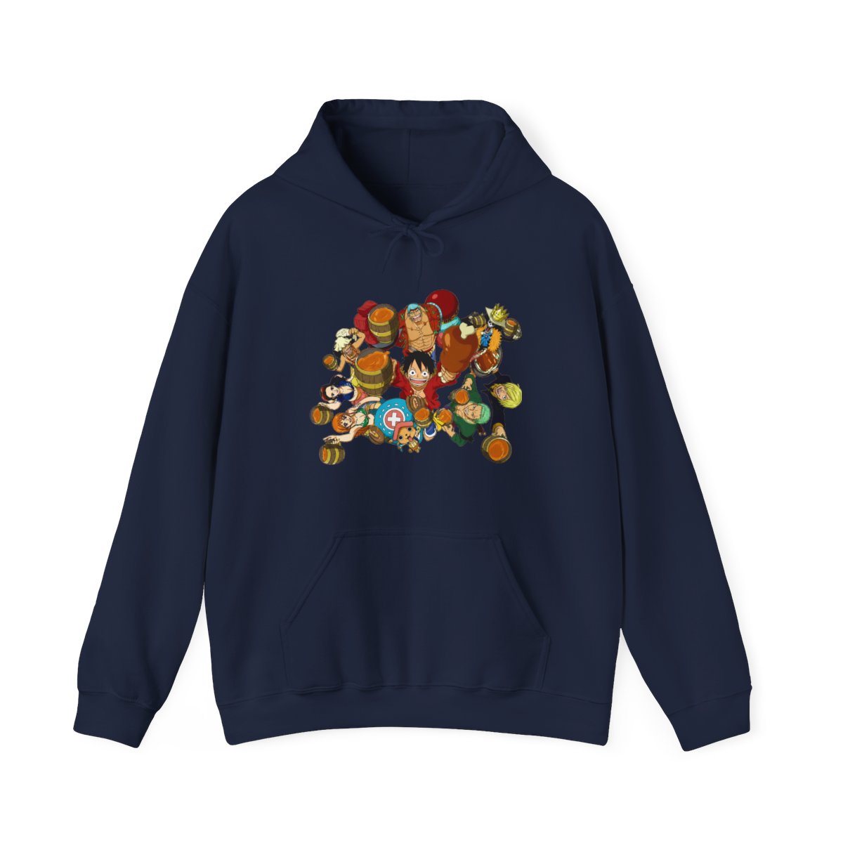 One Piece - Cast Cheers Hoodie - Crunchyroll Exclusive - alternate angle 3, merchandise