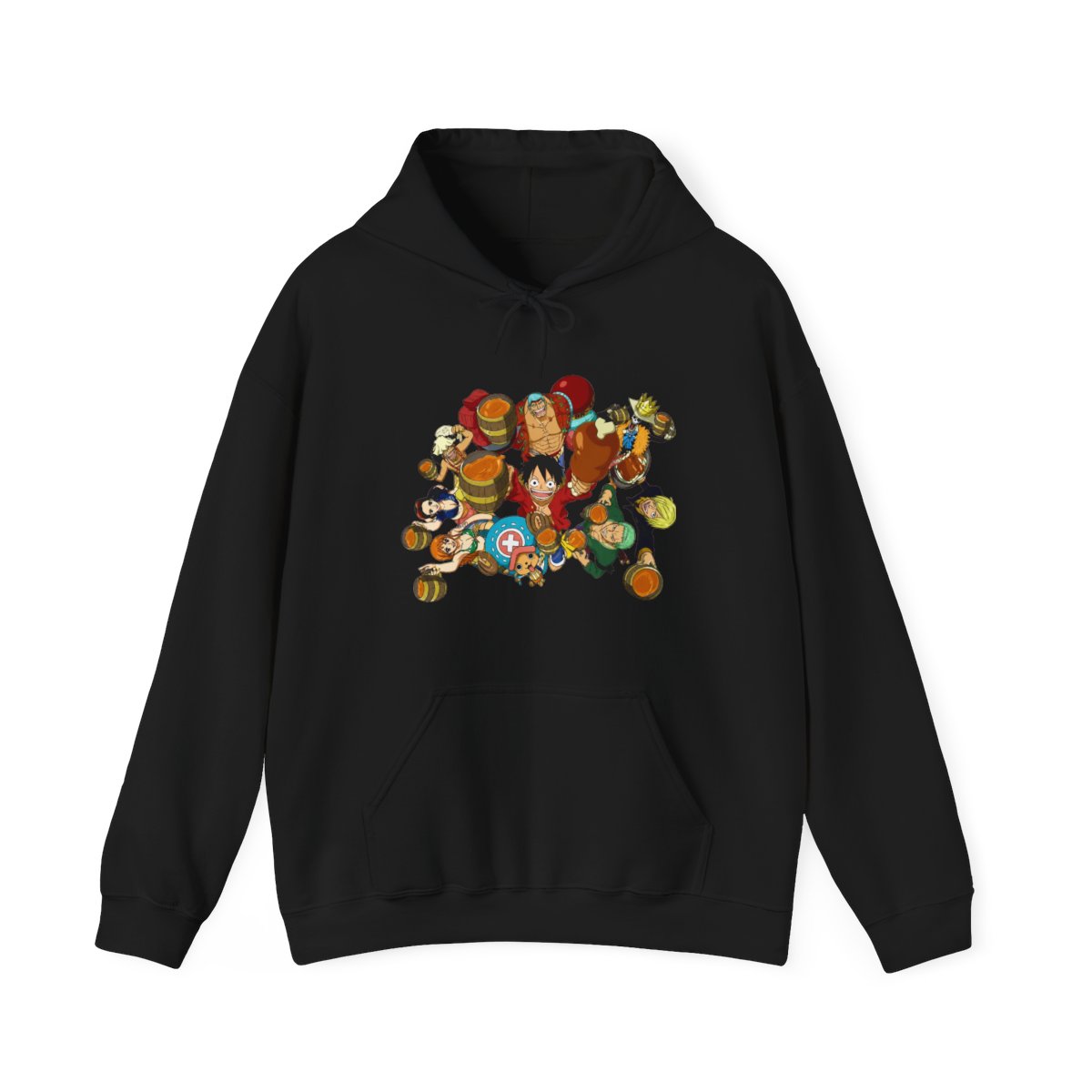 One Piece - Cast Cheers Hoodie - Crunchyroll Exclusive - alternate angle 4, merchandise