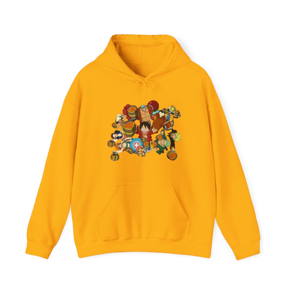 One Piece - Cast Cheers Hoodie - Crunchyroll Exclusive - alternate angle 2, merchandise