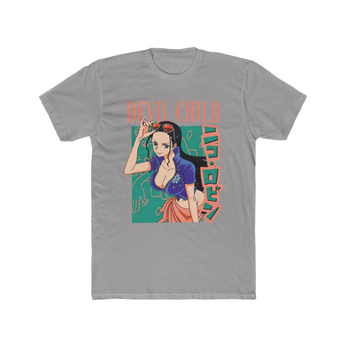 One Piece - Robin Devil Child Short Sleeve T Shirt