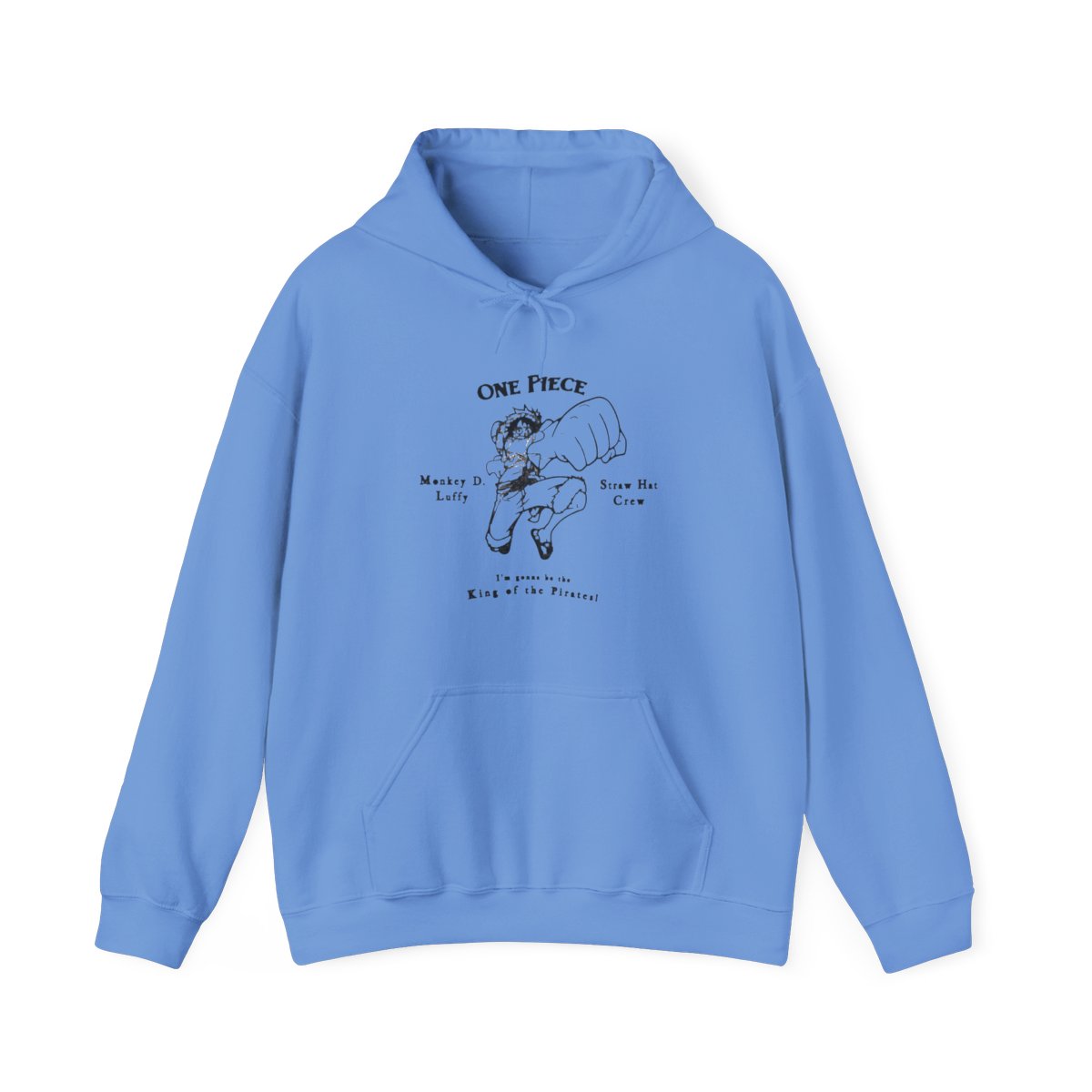 One Piece - Monkey D. Luffy King of the Pirates Hoodie - alternate angle 2, merchandise