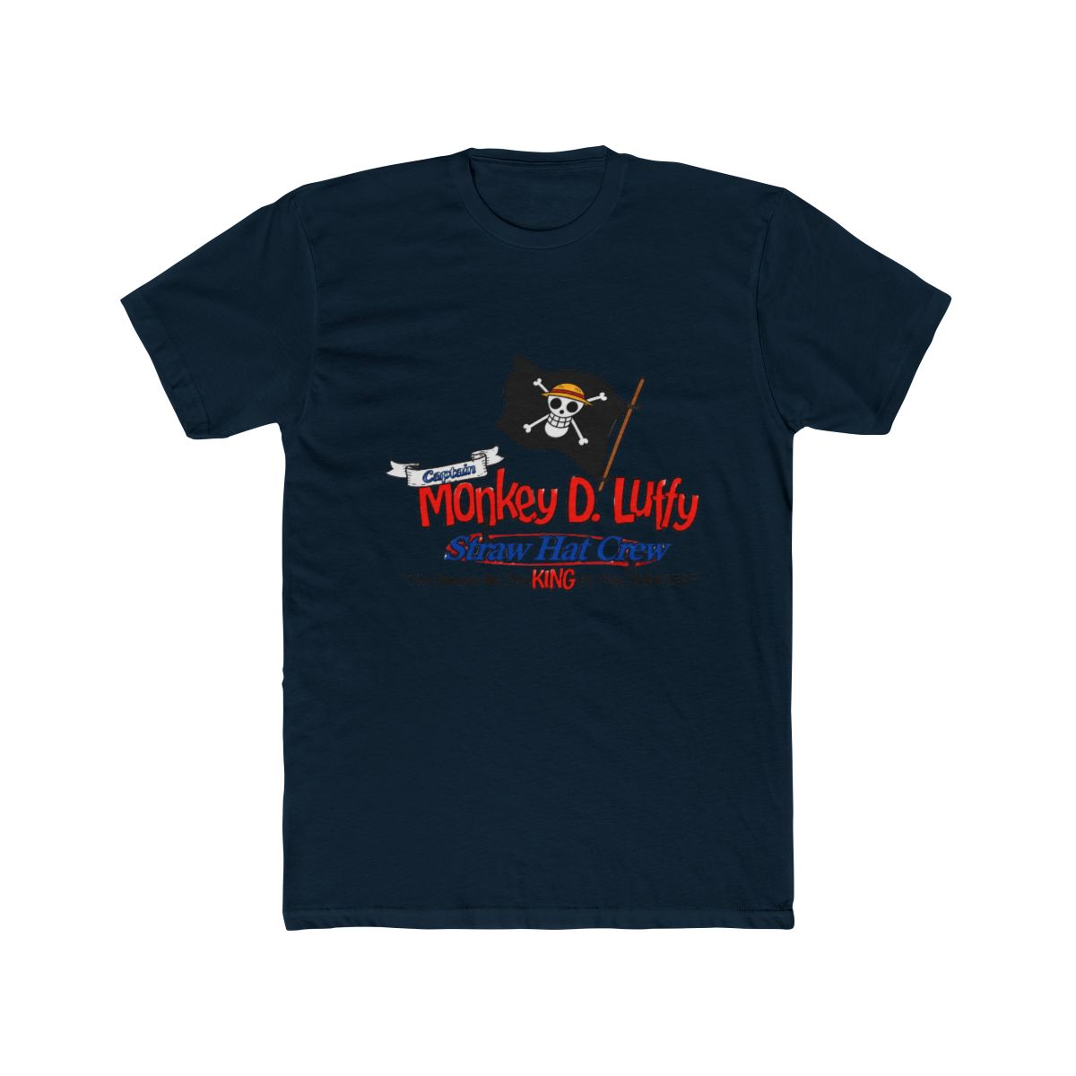 One Piece - Monkey D. Luffy Straw Hat Crew T Shirt - Crunchyroll Exclusive - alternate angle 4, merchandise