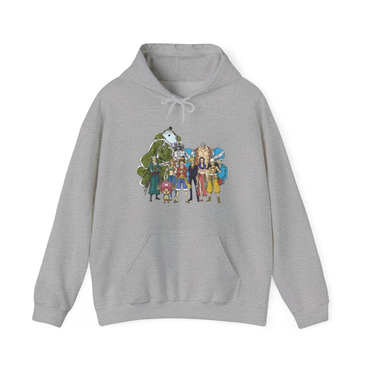 One Piece - Straw Hat Crew Mineral Washed Hoodie - alternate angle 2, merchandise