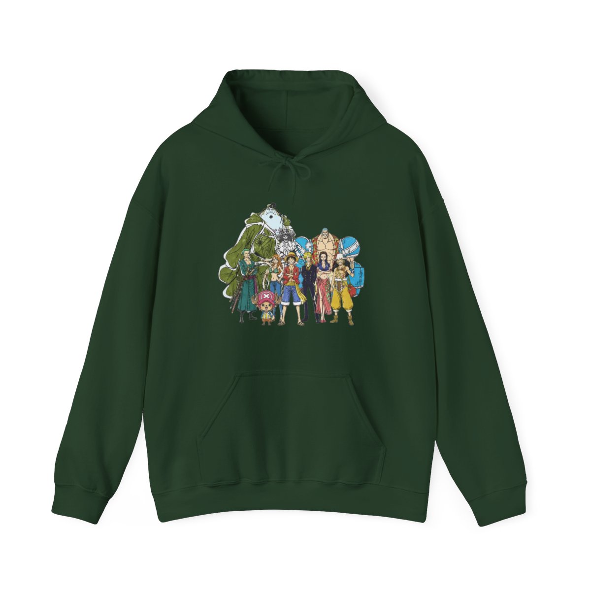 One Piece - Straw Hat Crew Mineral Washed Hoodie - alternate angle 5, merchandise