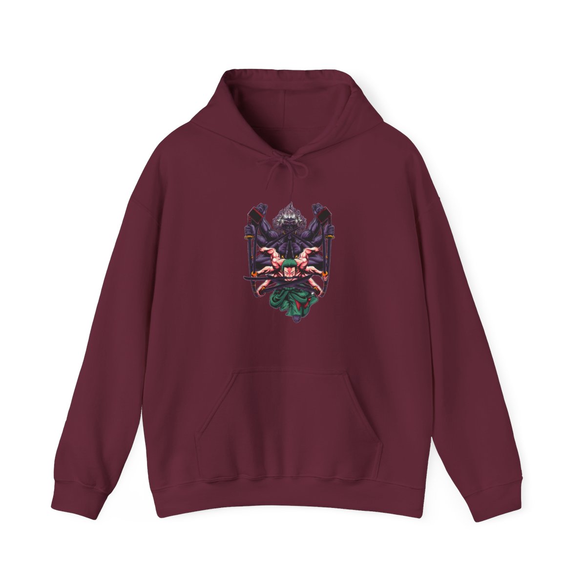 Zoro Asura One Piece Straw Hat Anime Battle Hoodie