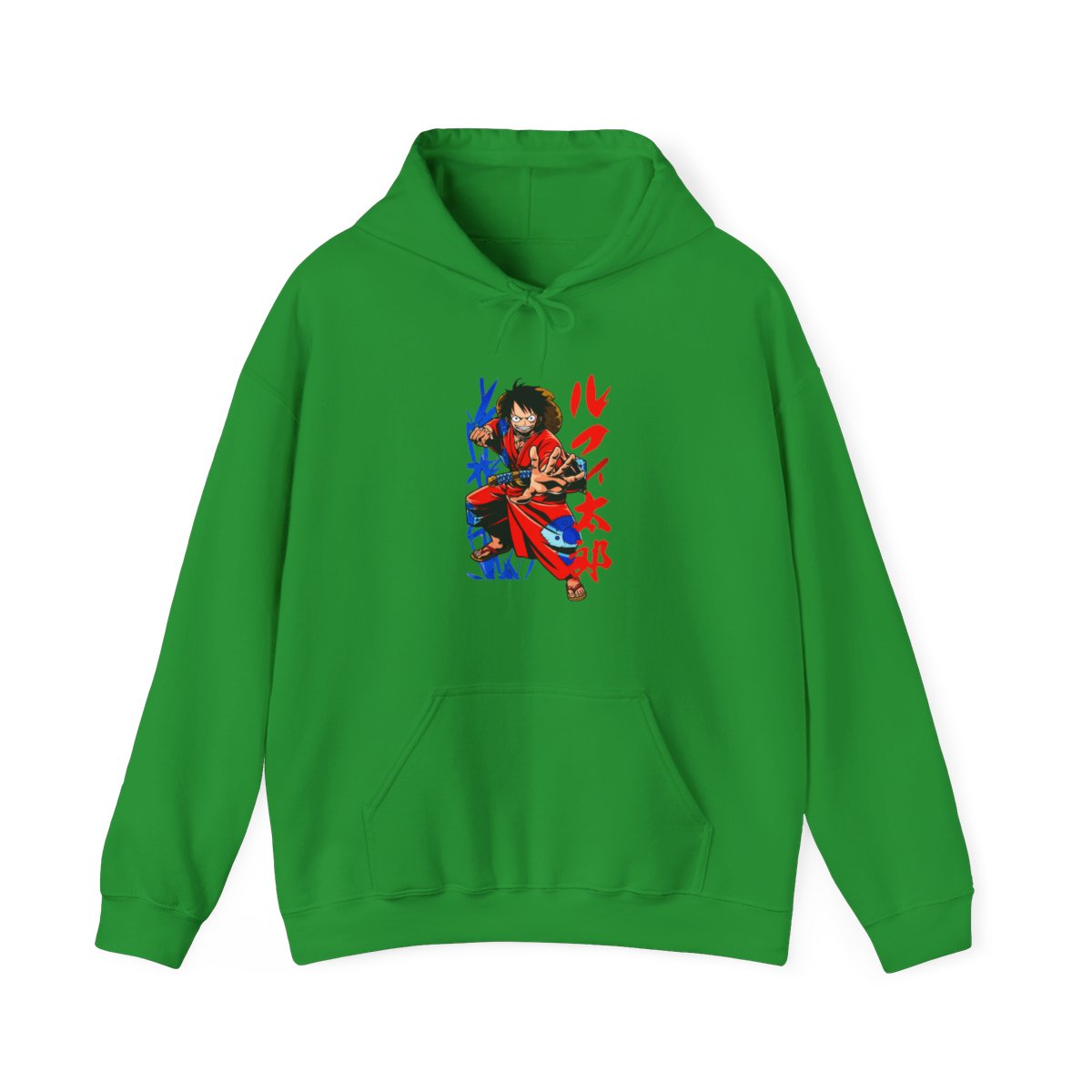 Monkey D Luffy Hoodie One Piece Samurai Warrior