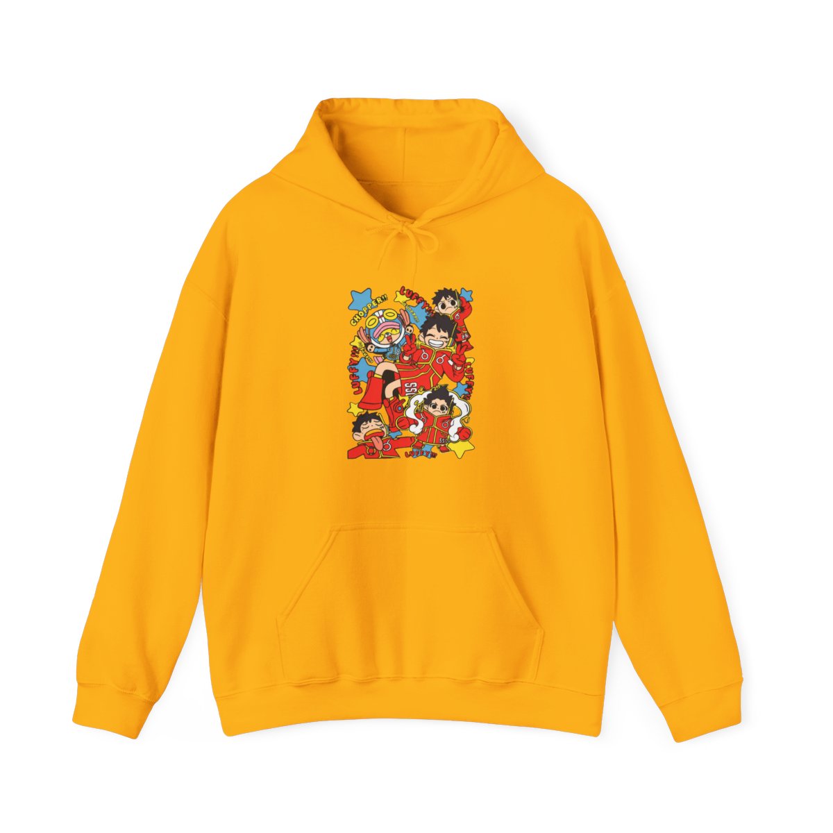 Luffy Hoodie One Piece Anime Chopper Playful - alternate angle 2, merchandise