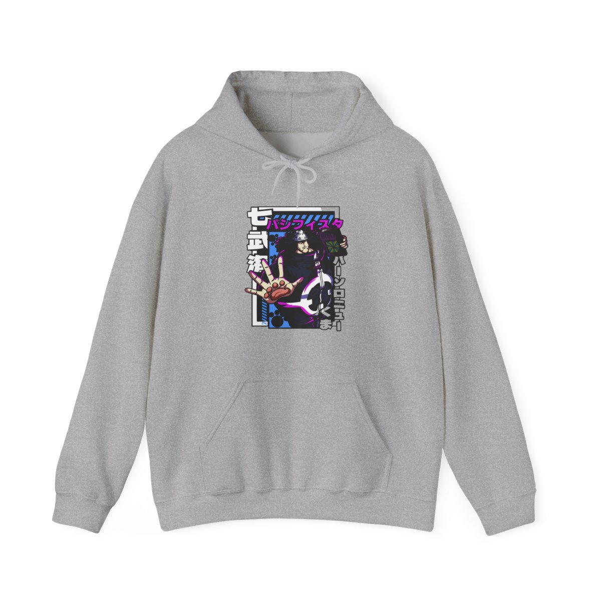 One Piece Hoodie Bartholomew Kuma Pacifista Power - alternate angle 5, merchandise