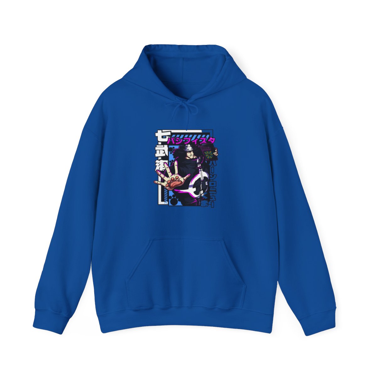One Piece Hoodie Bartholomew Kuma Pacifista Power - alternate angle 2, merchandise