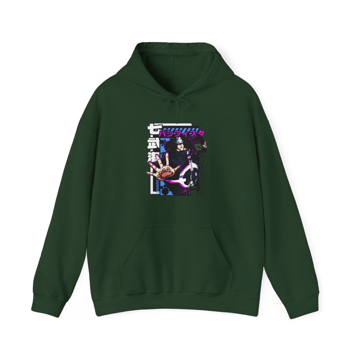 One Piece Hoodie Bartholomew Kuma Pacifista Power - alternate angle 3, merchandise