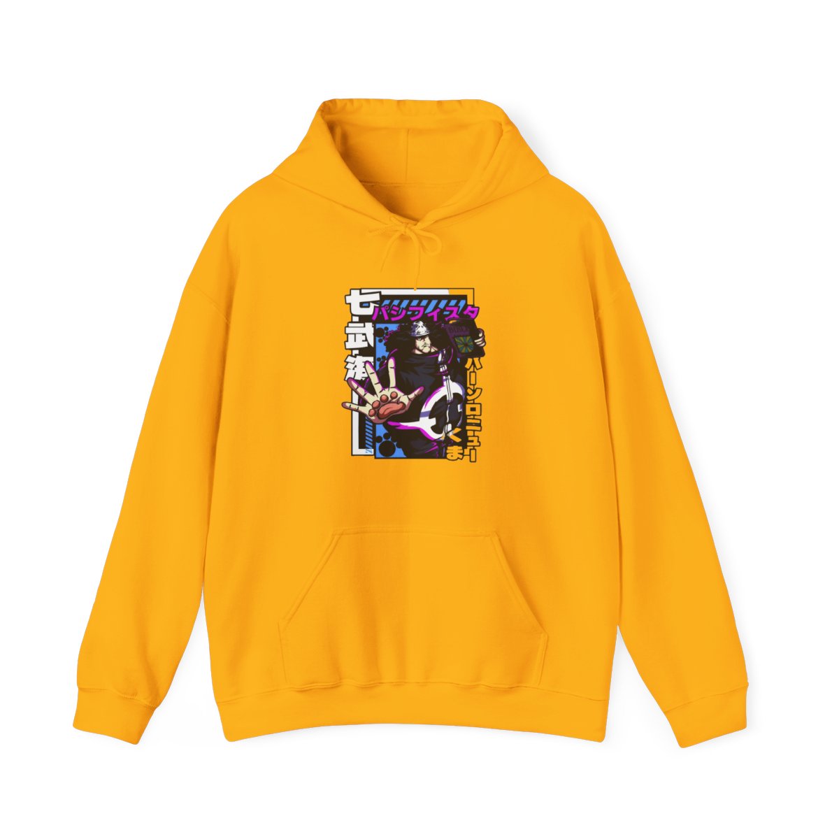 One Piece Hoodie Bartholomew Kuma Pacifista Power - alternate angle 4, merchandise