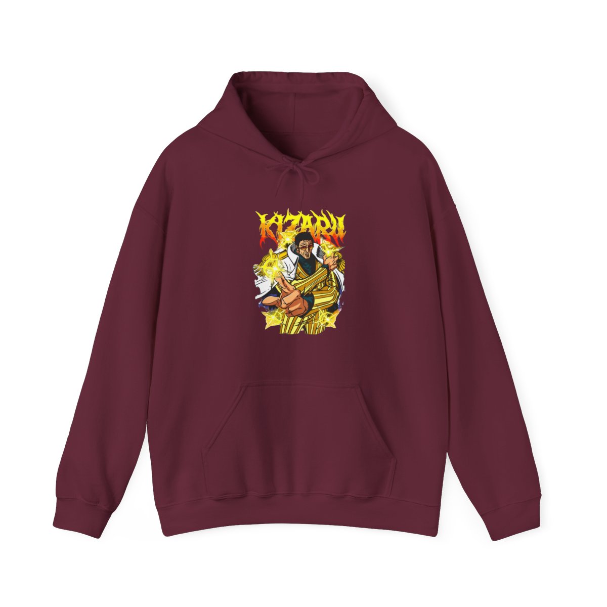 Kizaru Hoodie One Piece Admiral Light Speed Borsalino - alternate angle 2, merchandise