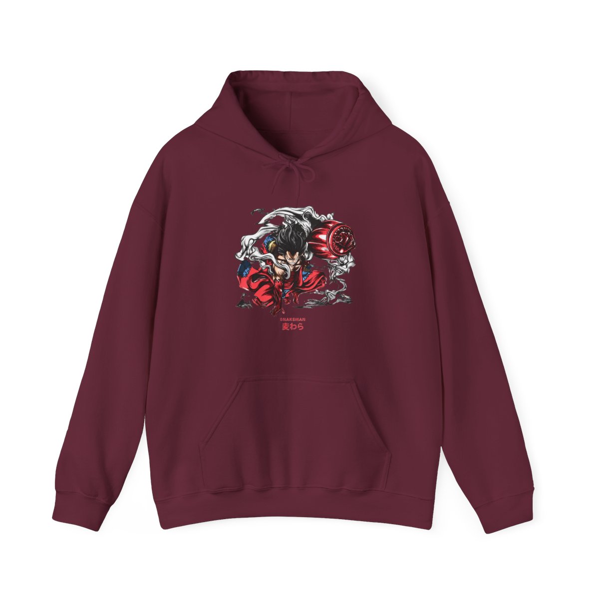 Luffy Gear Fourth Snakeman One Piece Anime Hoodie - alternate angle 5, merchandise