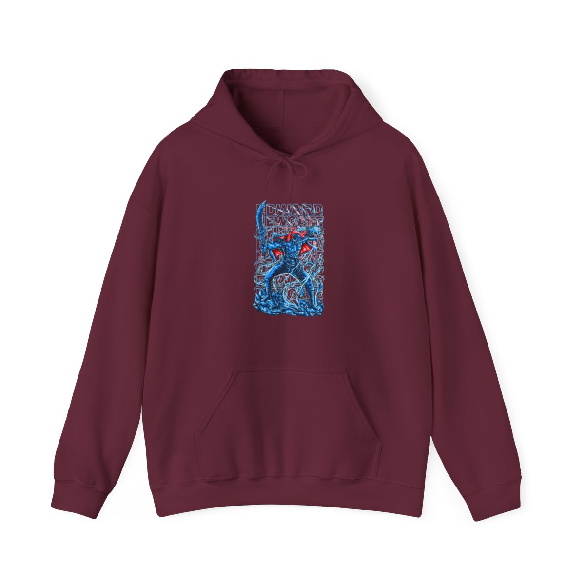 Edward Newgate Whitebeard One Piece Yonko Hoodie - alternate angle 5, merchandise