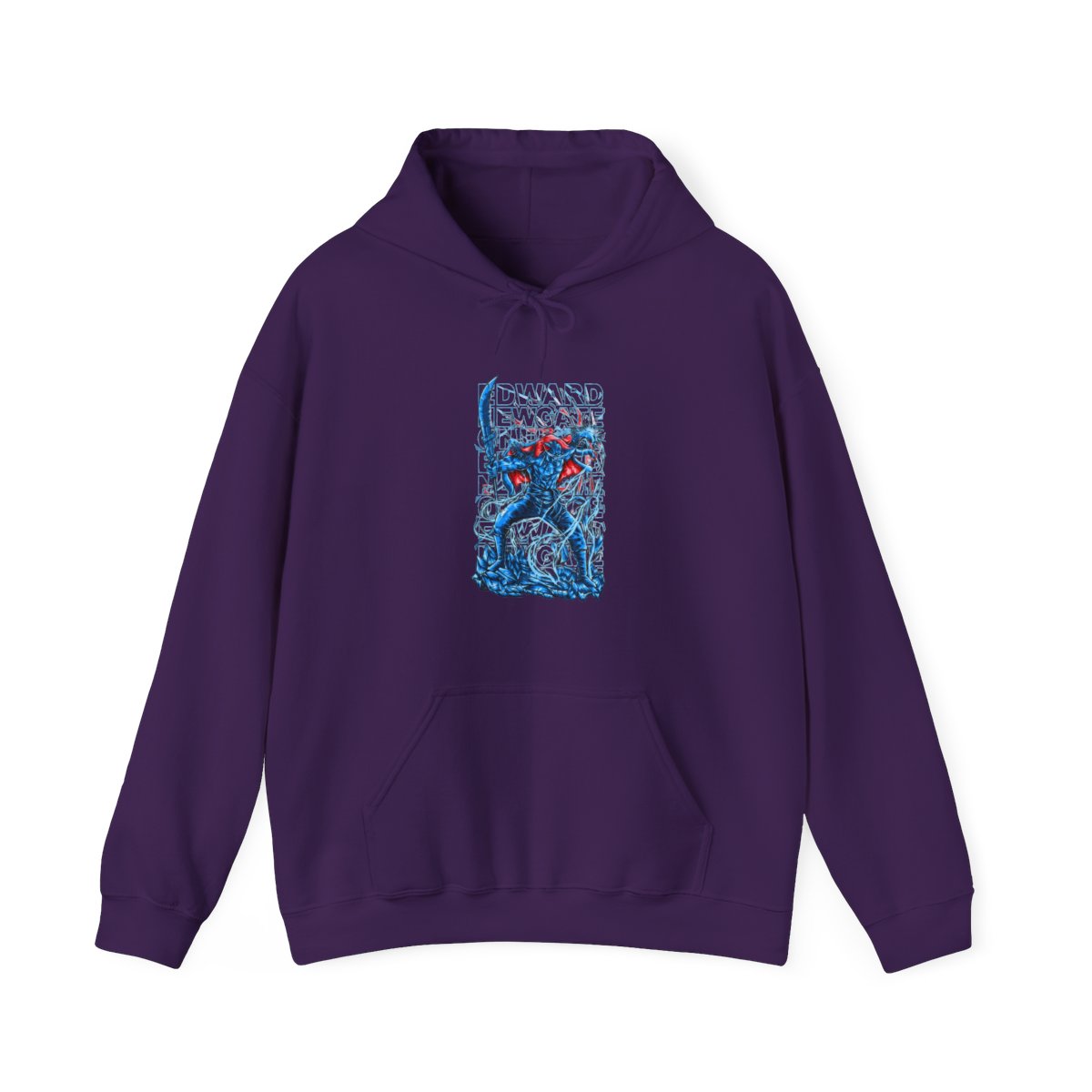 Edward Newgate Whitebeard One Piece Yonko Hoodie - alternate angle 3, merchandise