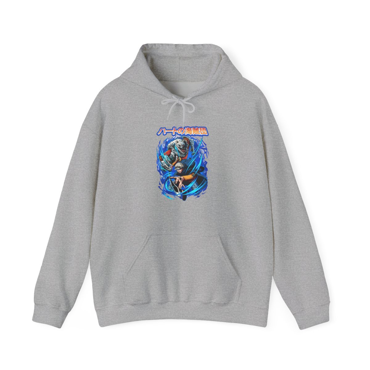 Trafalgar Law & Bepo One Piece Heart Pirates Hoodie