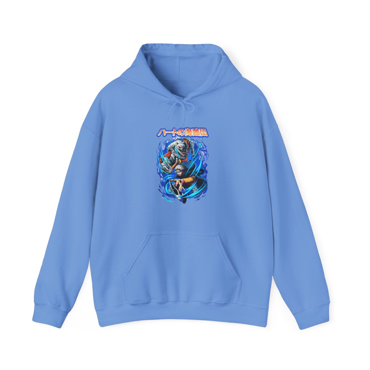 Trafalgar Law & Bepo One Piece Heart Pirates Hoodie - alternate angle 5, merchandise