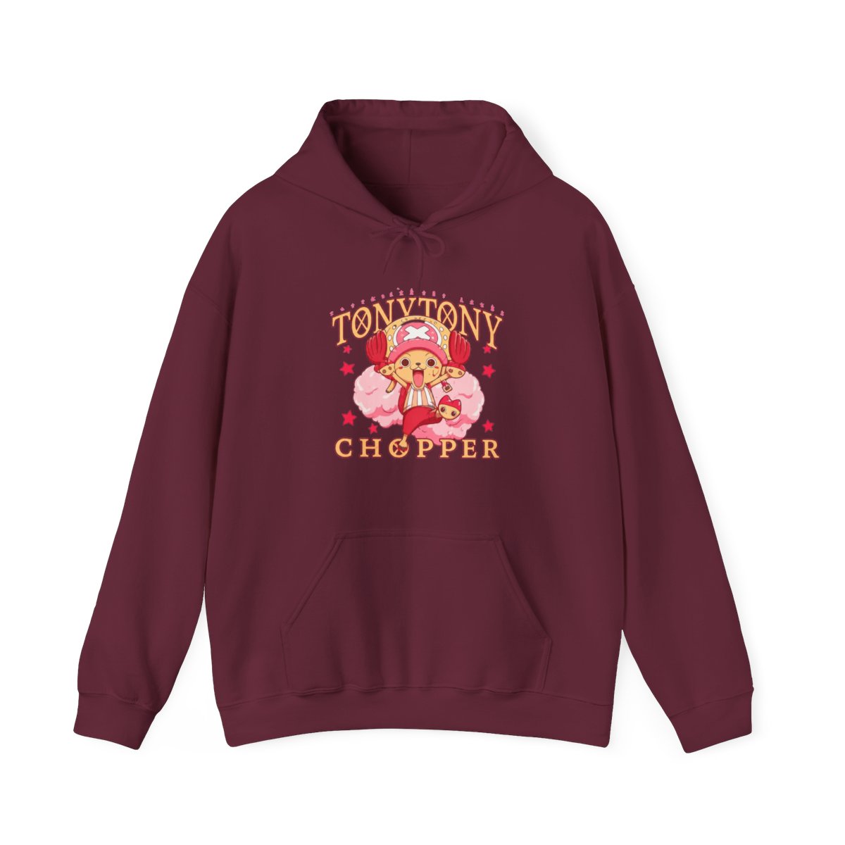 One Piece Chopper Cotton Candy Pink Hoodie - alternate angle 5, merchandise