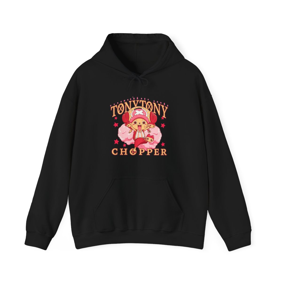 One Piece Chopper Cotton Candy Pink Hoodie - alternate angle 5, merchandise