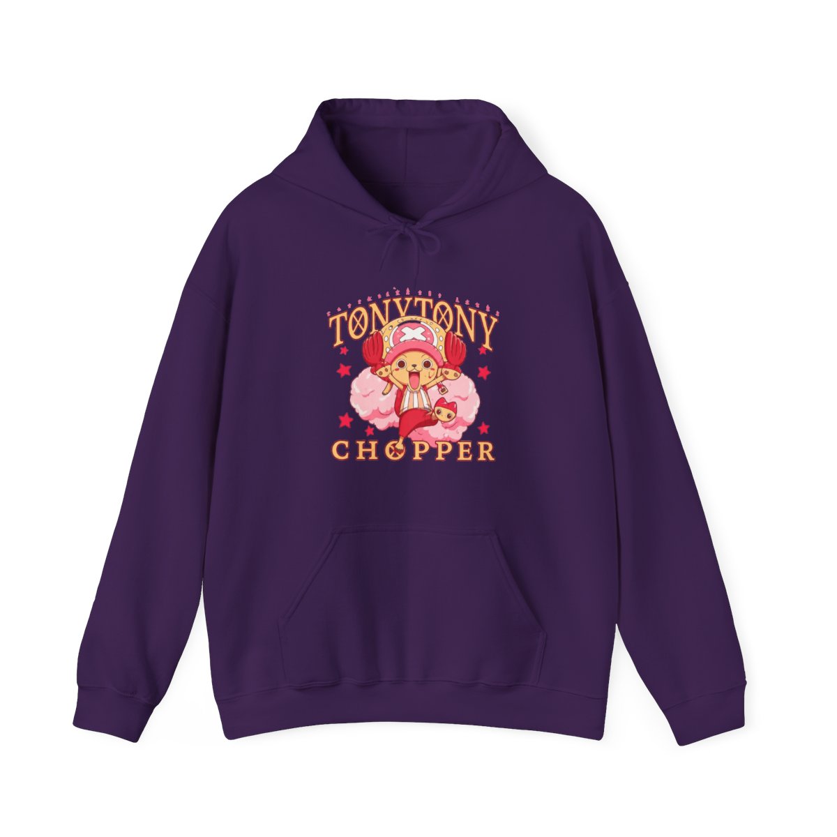One Piece Chopper Cotton Candy Pink Hoodie - alternate angle 4, merchandise