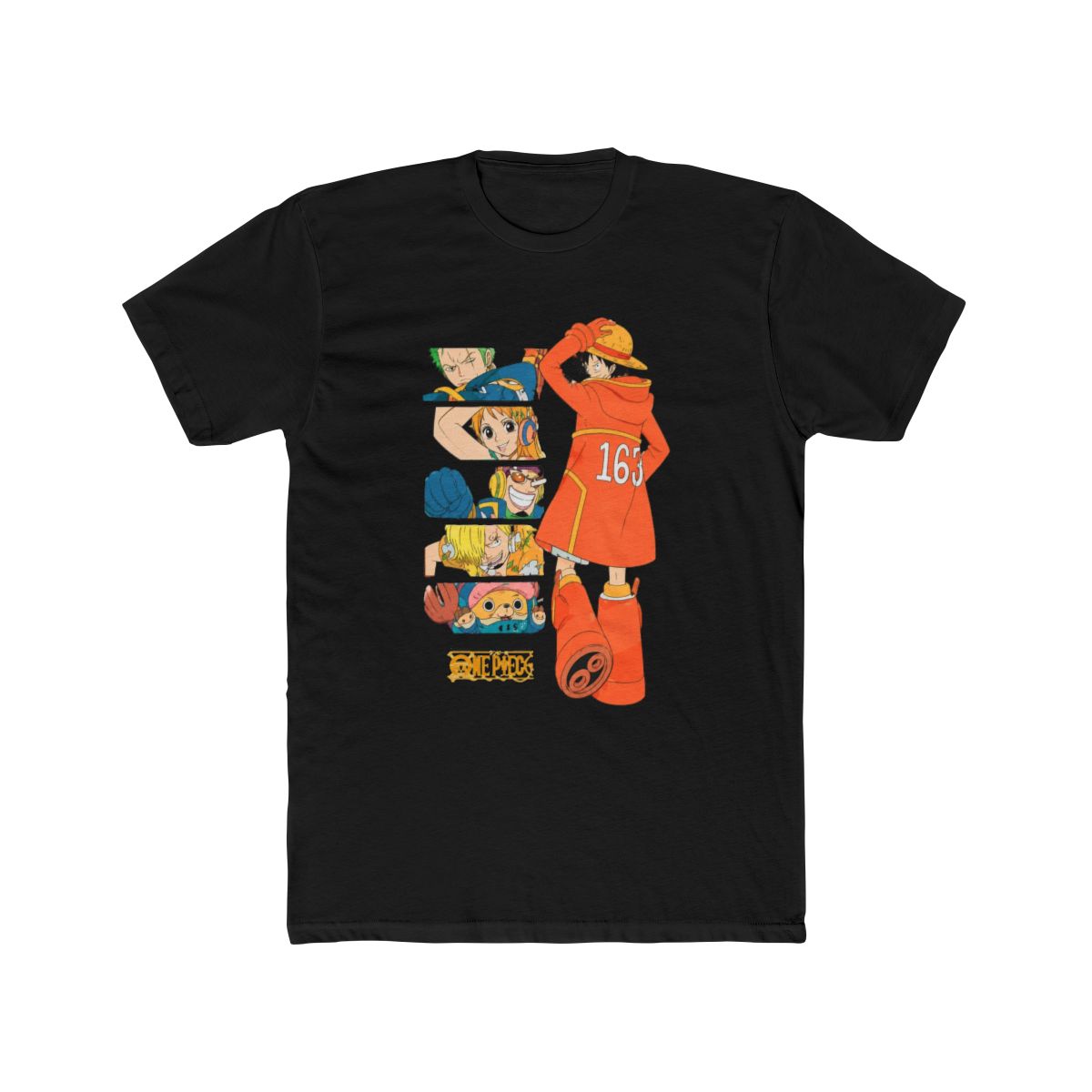 One Piece Luffy & Crew Egghead Panel T Shirt