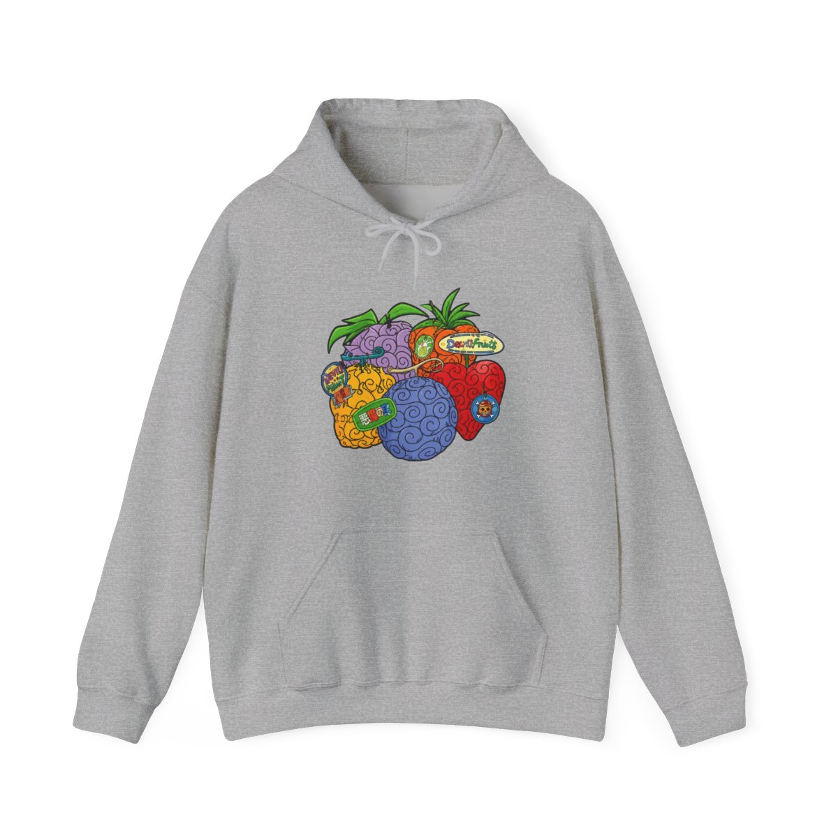 One Piece Devil Fruits Hoodie - alternate angle 4, merchandise