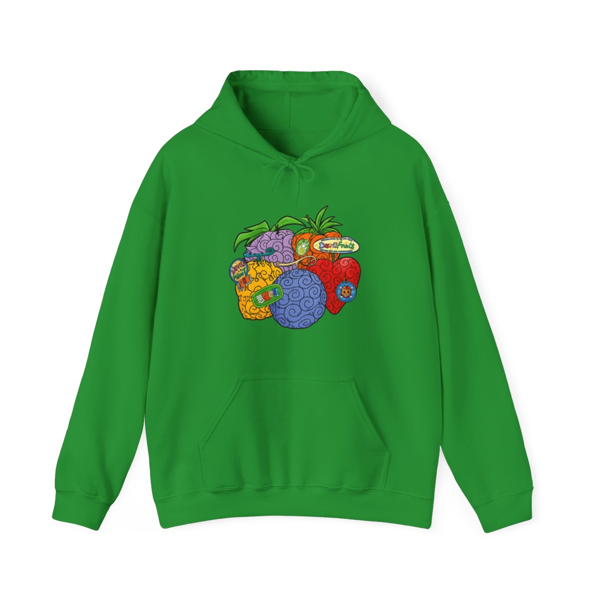 One Piece Devil Fruits Hoodie - alternate angle 2, merchandise