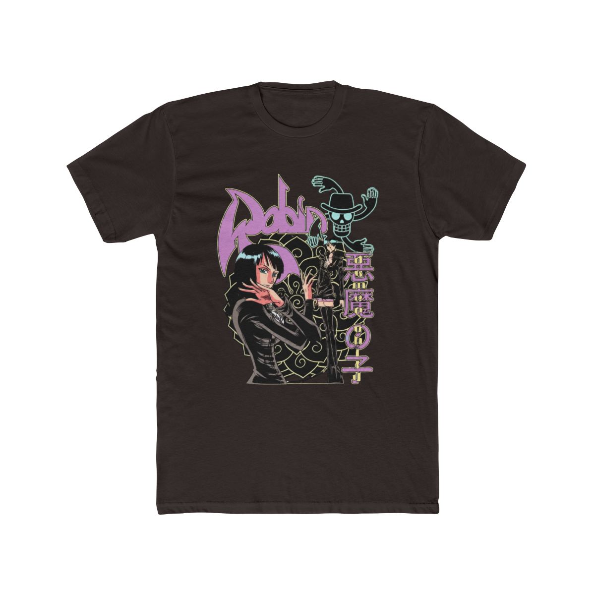 One Piece Nico Robin Collage Art T Shirt - alternate angle 4, merchandise