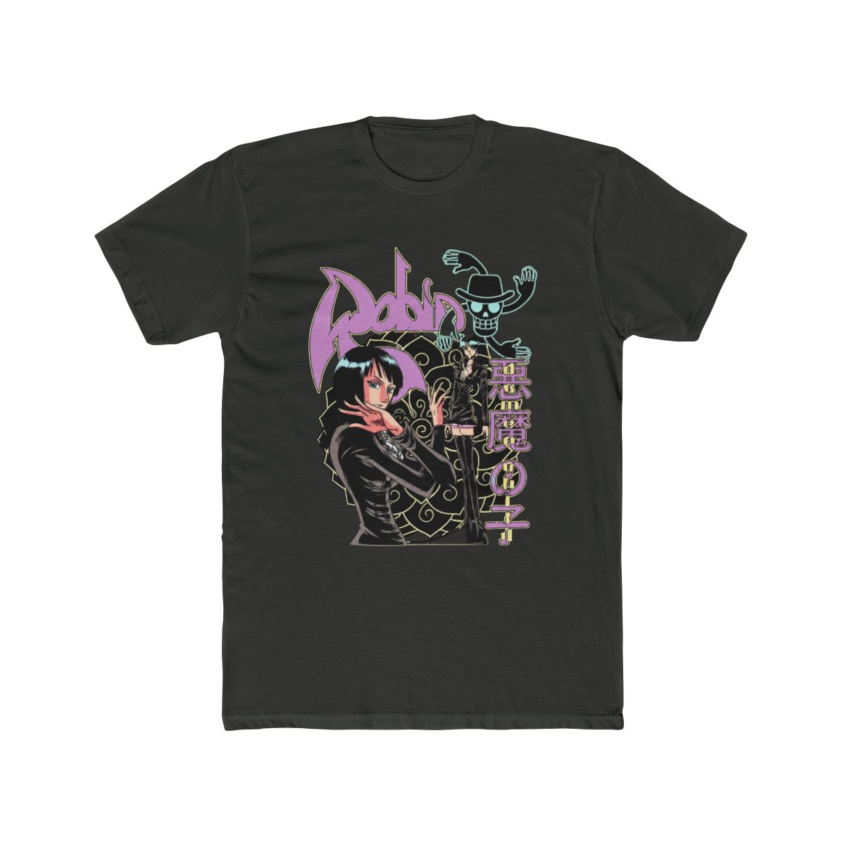 One Piece Nico Robin Collage Art T Shirt - alternate angle 2, merchandise