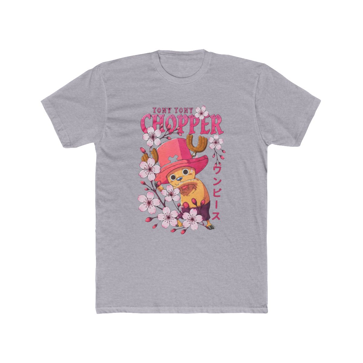 One Piece Chopper Sakura Name T Shirt - alternate angle 4, merchandise