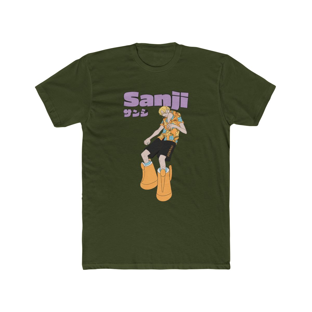 One Piece Egghead Island Sanji Boyfriend Fit Girls T Shirt - alternate angle 5, merchandise