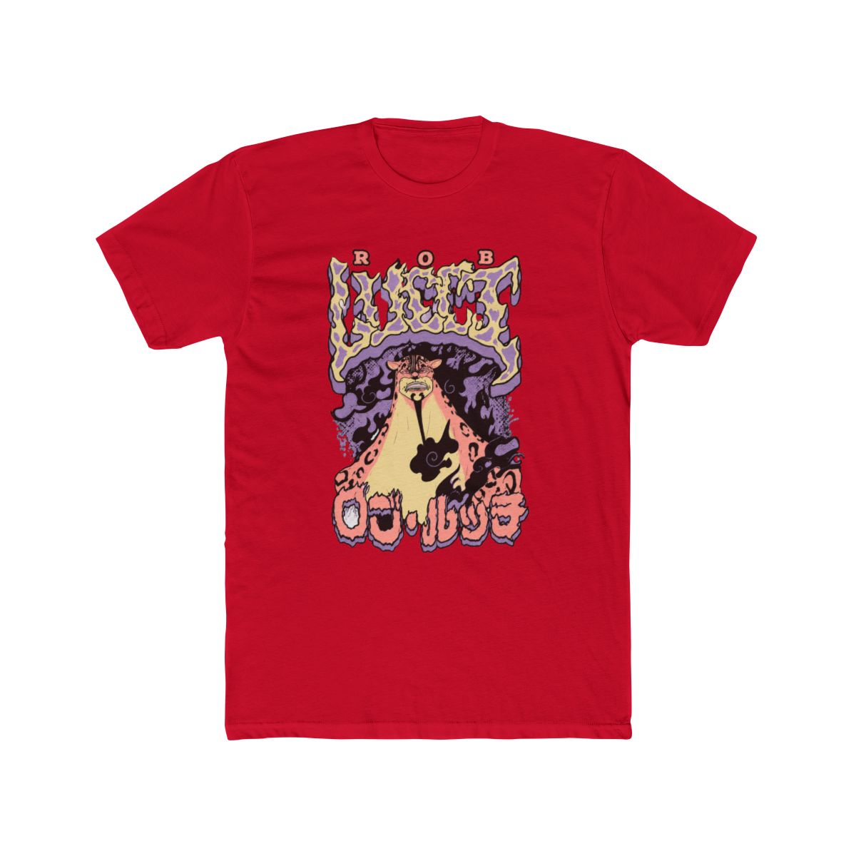 One Piece Rob Lucci Dark Wash T Shirt - alternate angle 3, merchandise
