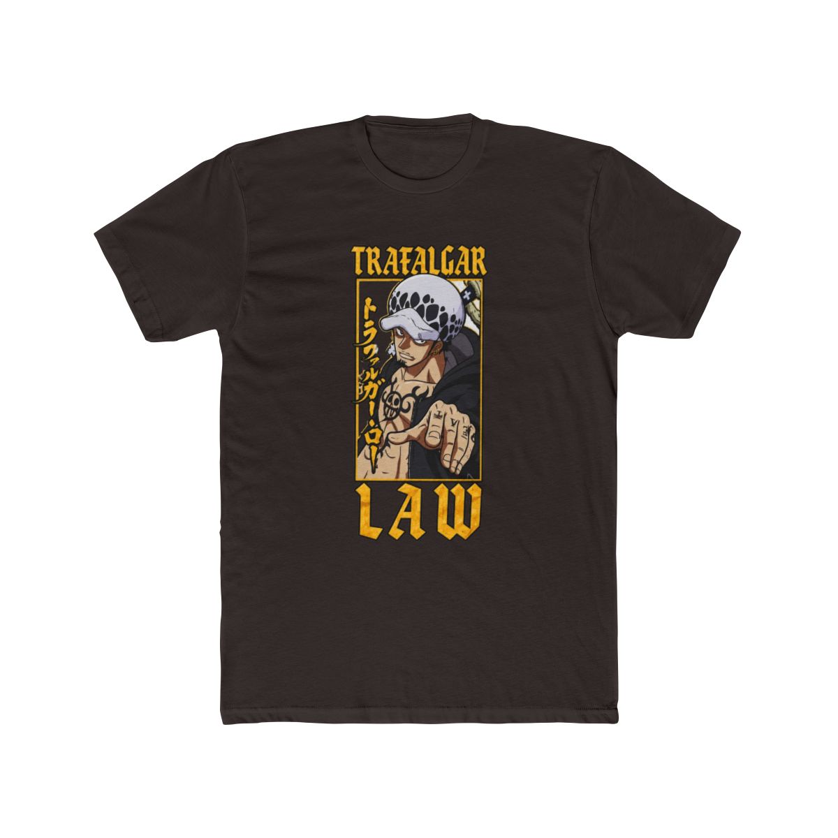 One Piece Trafalgar Law Portrait Girls T Shirt - alternate angle 2, merchandise