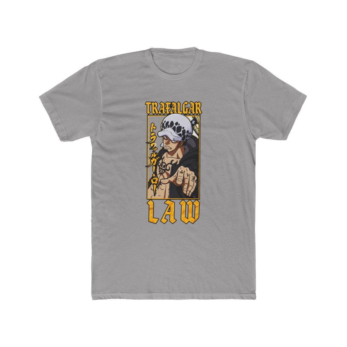One Piece Trafalgar Law Portrait Girls T Shirt - alternate angle 4, merchandise